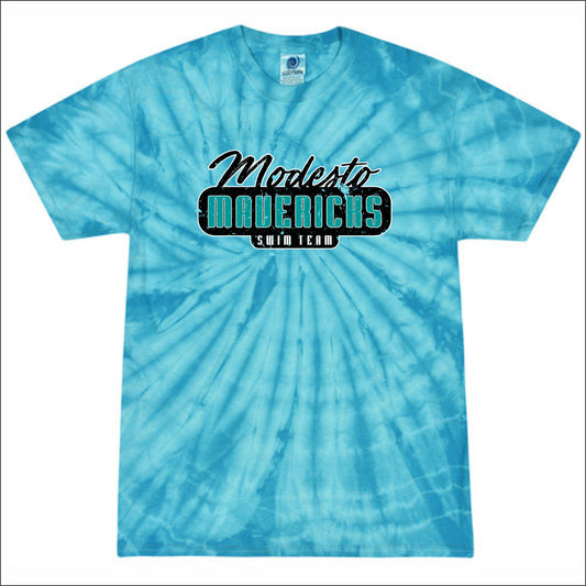 Modesto Mavericks Tie-Dye T-shirt - Design B