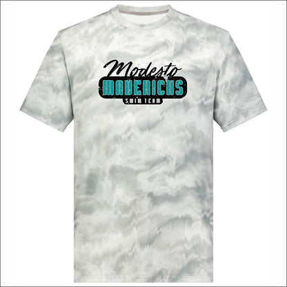 Modesto Mavericks Shockwave Cotton Touch Performance Tee - Design B