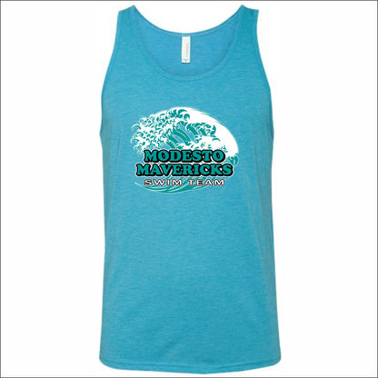 Modesto Mavericks Triblend Tank Top - Design A