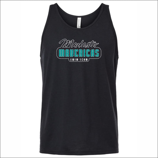 Modesto Mavericks Triblend Tank Top - Design B