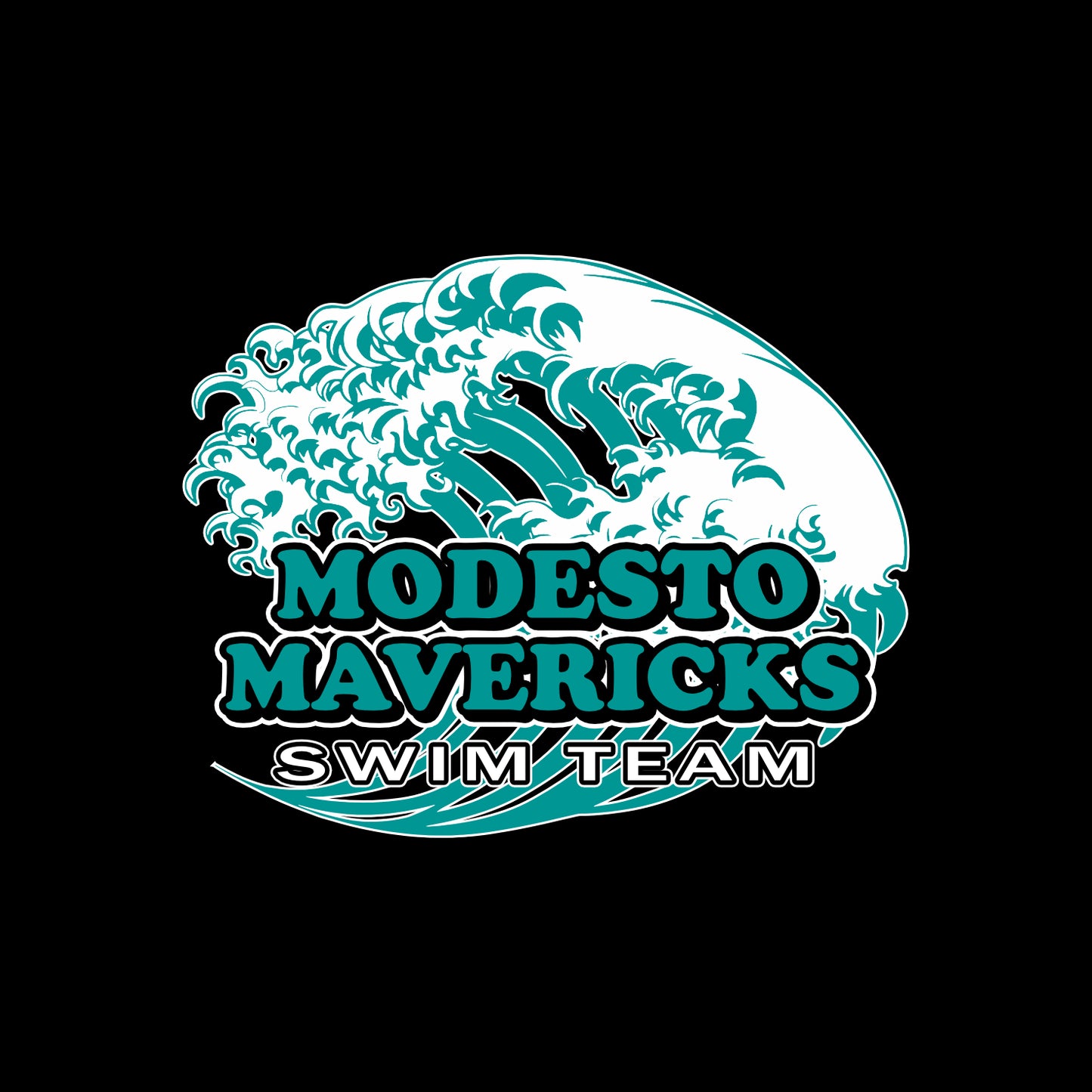 Modesto Mavericks Sweatpants Joggers with pockets - Design A