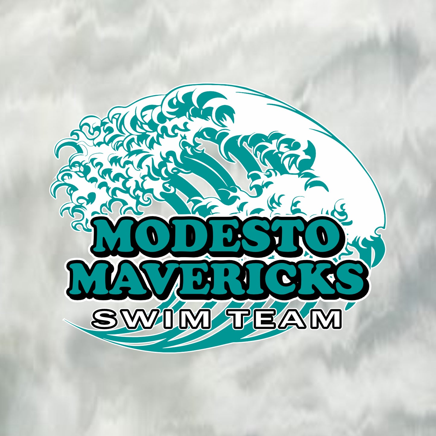 Modesto Mavericks Shockwave Cotton Touch Performance Tee - Design A