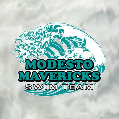 Modesto Mavericks Shockwave Cotton Touch Performance Tee - Design A