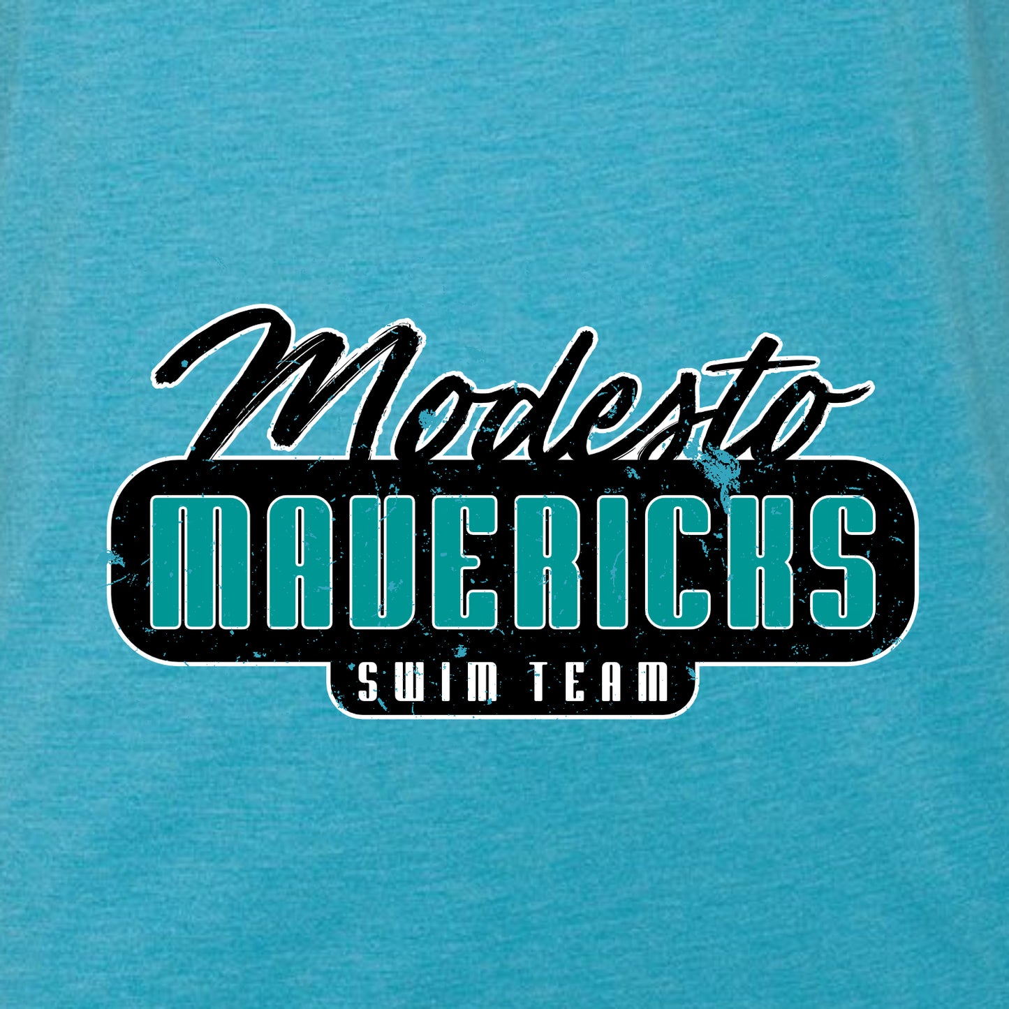 Modesto Mavericks Performance Long Sleeve T-shirt - Design B