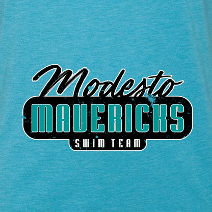 Modesto Mavericks Performance Long Sleeve T-shirt - Design B