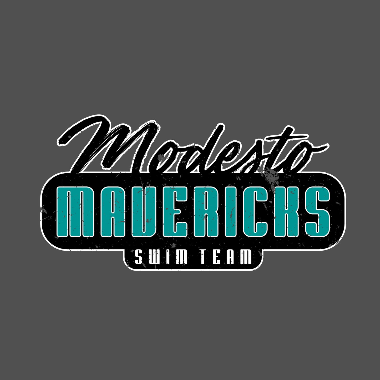 Modesto Mavericks Camo Sleeve Performance T-shirt - Design B