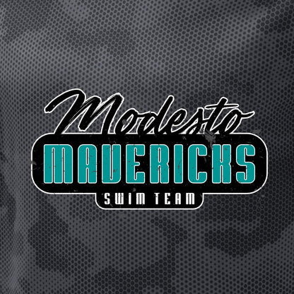 Modesto Mavericks CamoHex Performance T-shirt - Design B