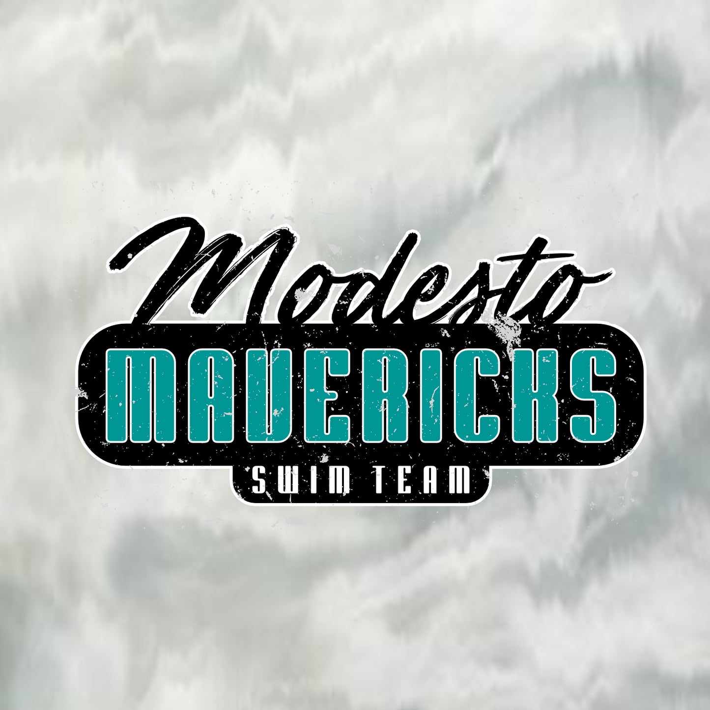 Modesto Mavericks Shockwave Cotton Touch Performance Tee - Design B