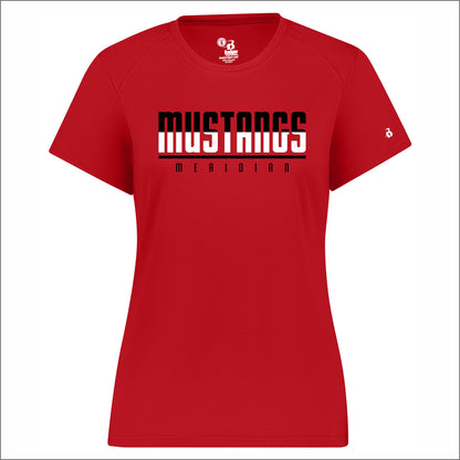 Meridian Elementary Ladies B-Core Tee - Des. B