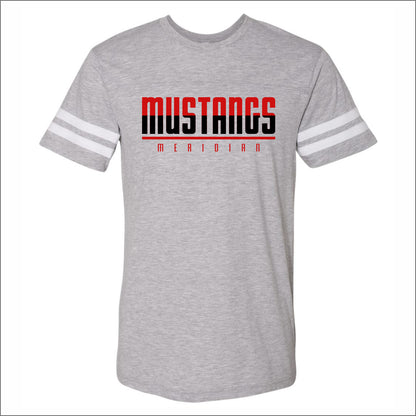 Meridian Elementary Vintage Football T-shirt - Des. B
