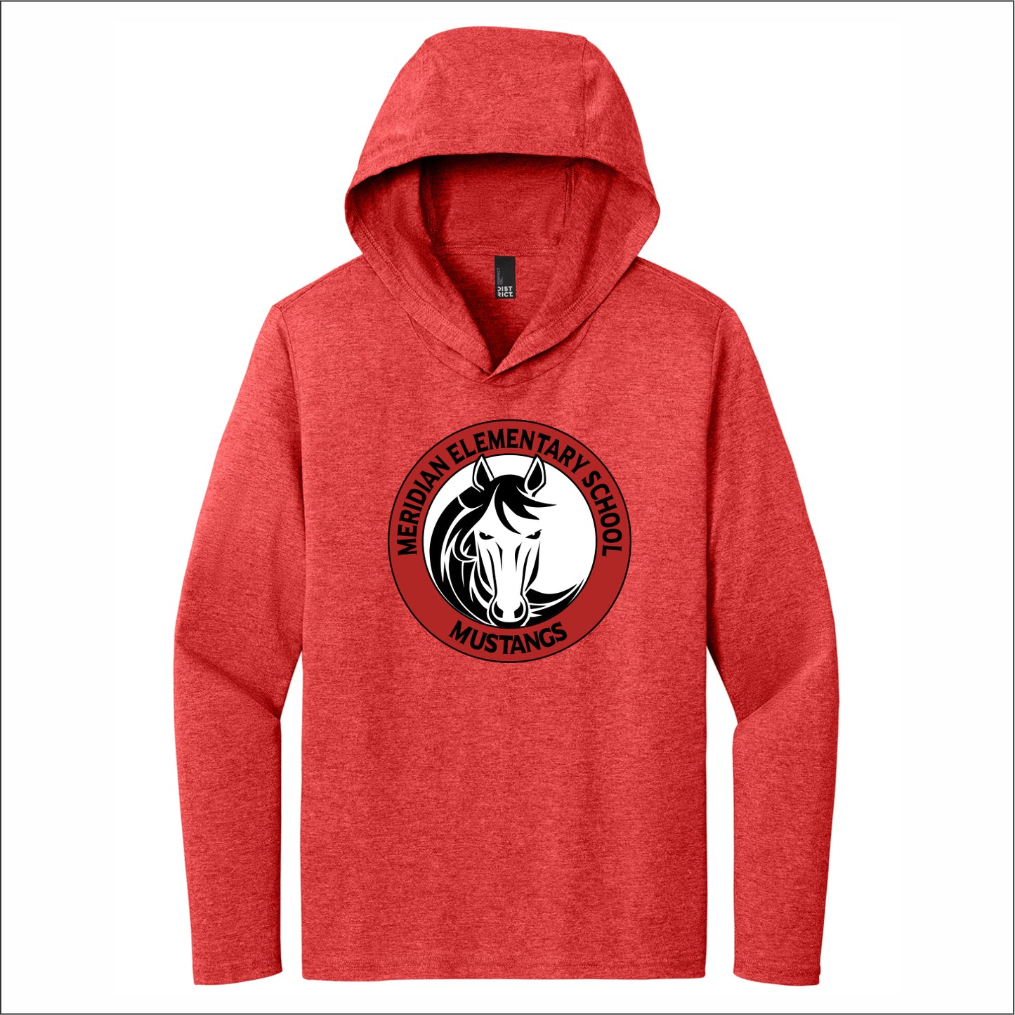 Meridian Elementary Tri-Blend Long Sleeve Hoodie - Des. A