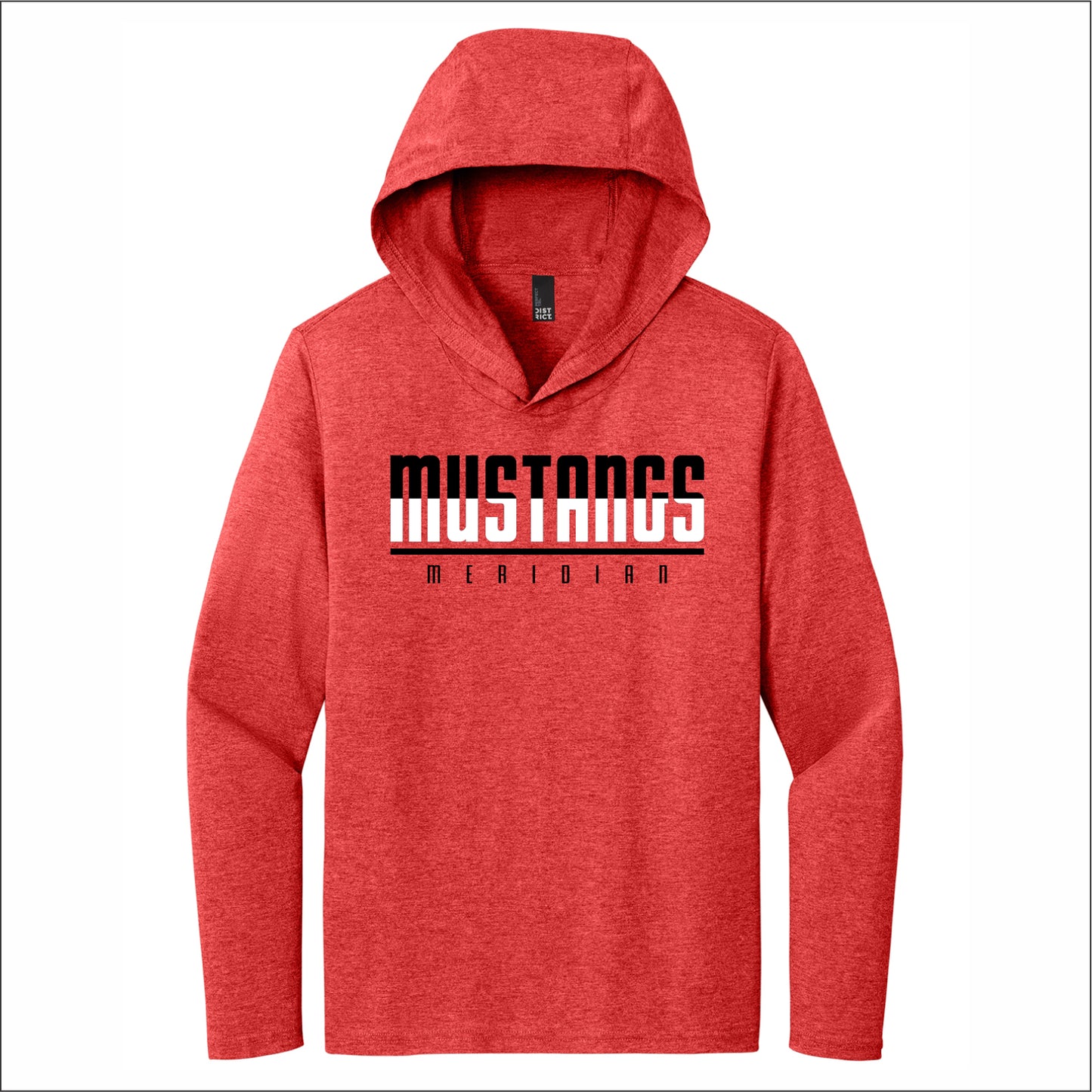 Meridian Elementary Tri-Blend Long Sleeve Hoodie - Des. B