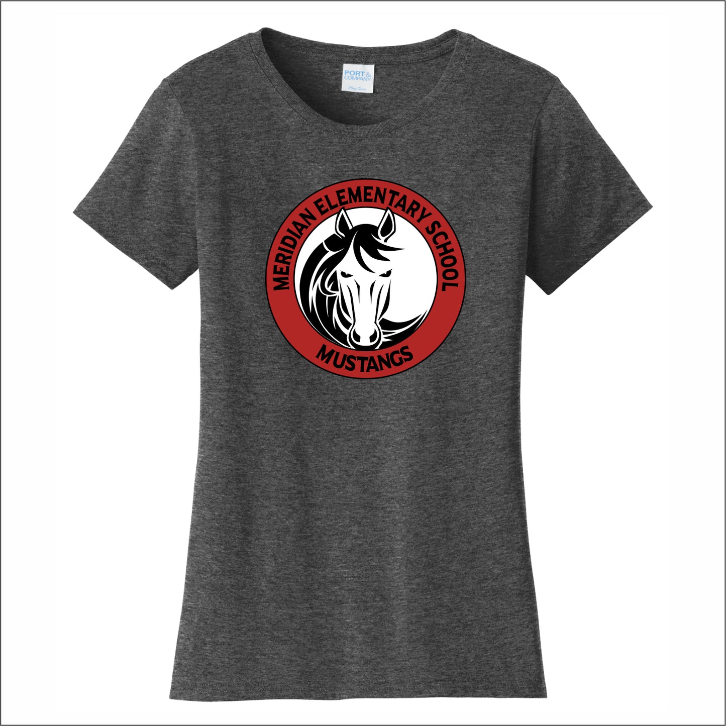Meridian Elementary Ladies Fan Favorite Tee - Des. A