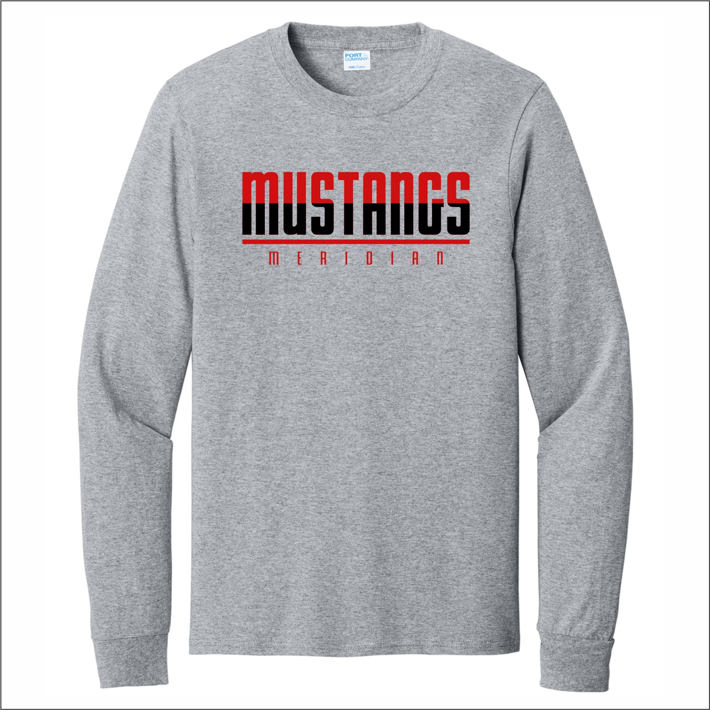 Meridian Elementary Long Sleeve T-shirt - Des. B
