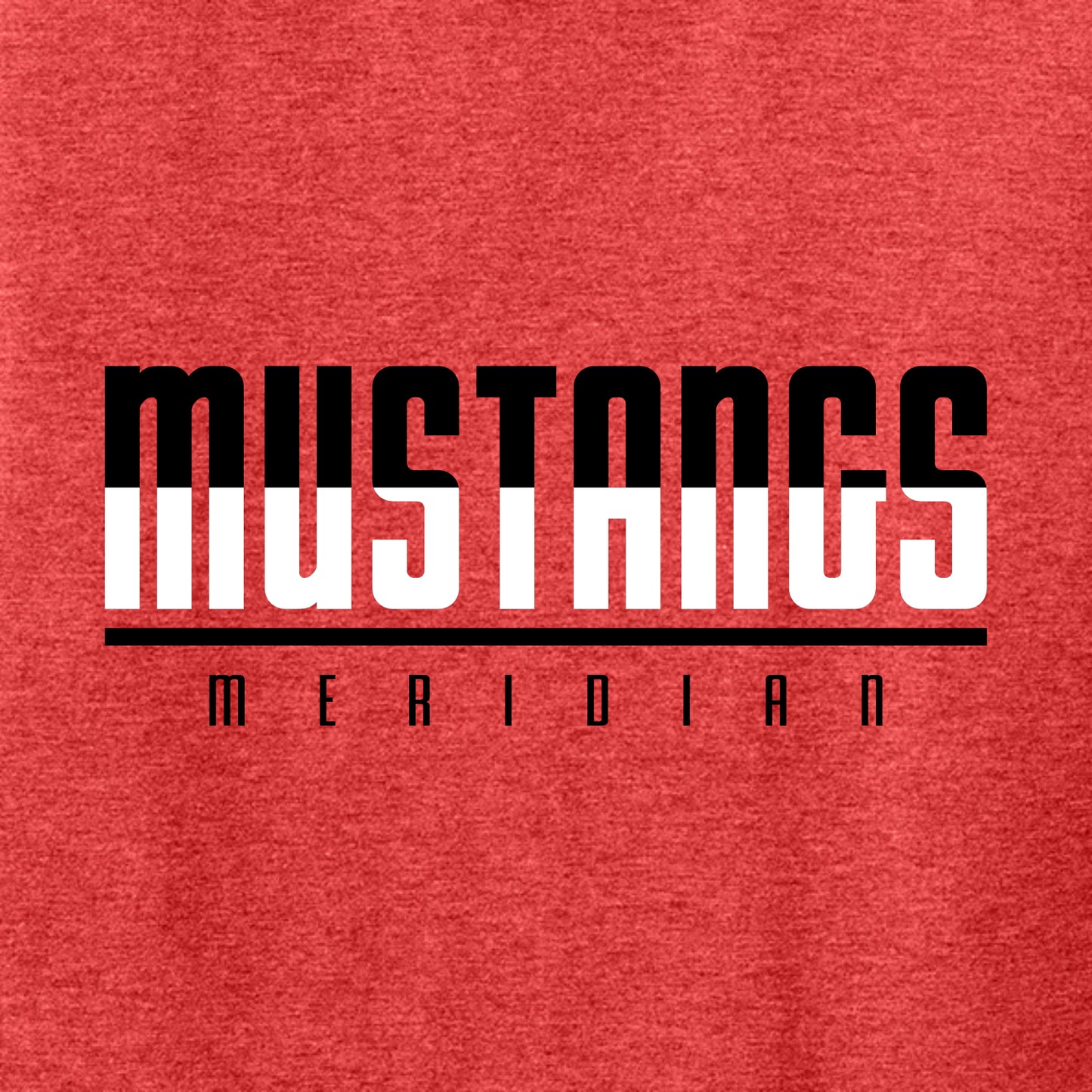 Meridian Elementary Tri-Blend Long Sleeve Hoodie - Des. B