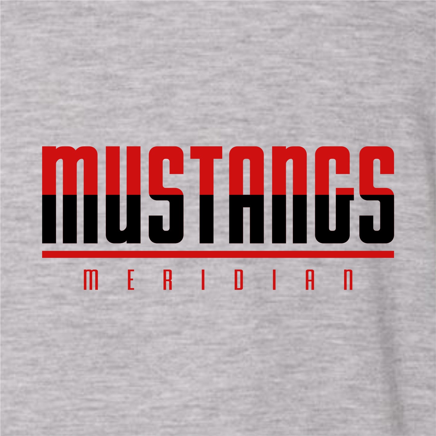 Meridian Elementary Vintage Football T-shirt - Des. B