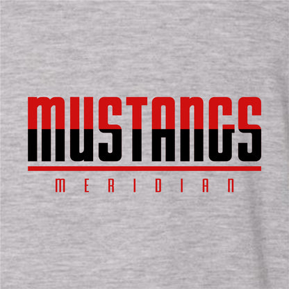 Meridian Elementary Vintage Football T-shirt - Des. B