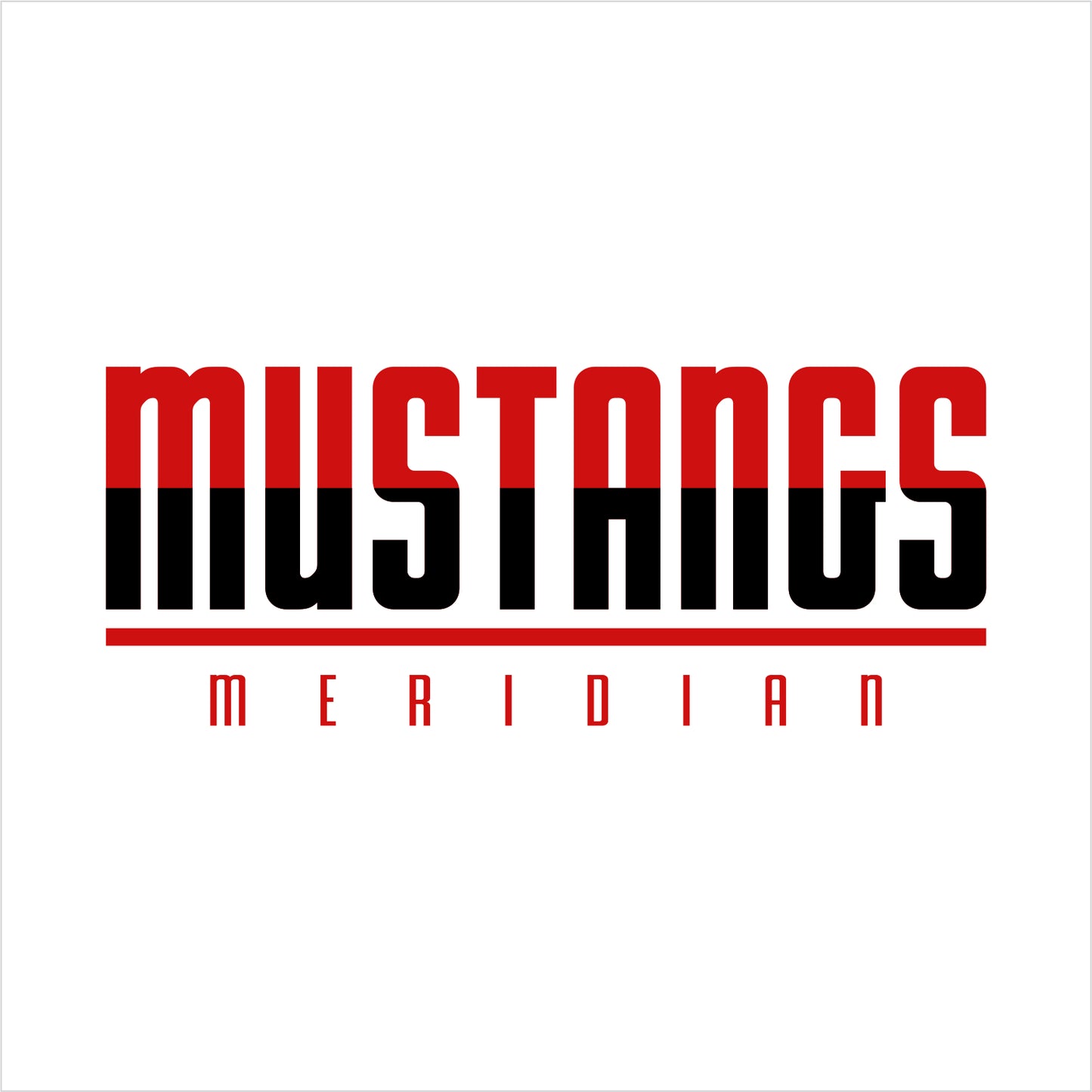 Meridian Elementary 3/4 Sleeve Baseball T-shirt - Des. B