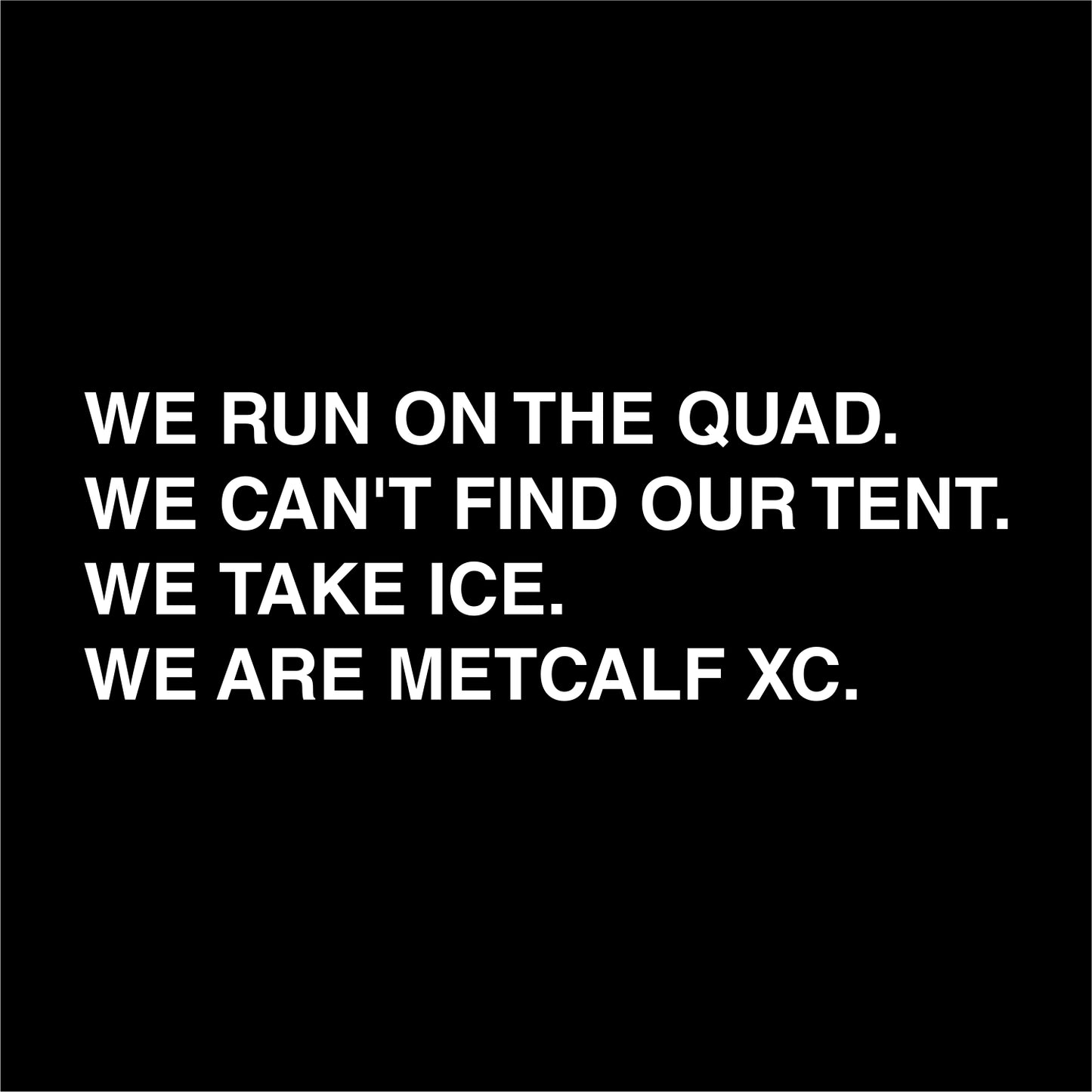 Metcalf XC Comfort Colors Garment Dyed T-shirt