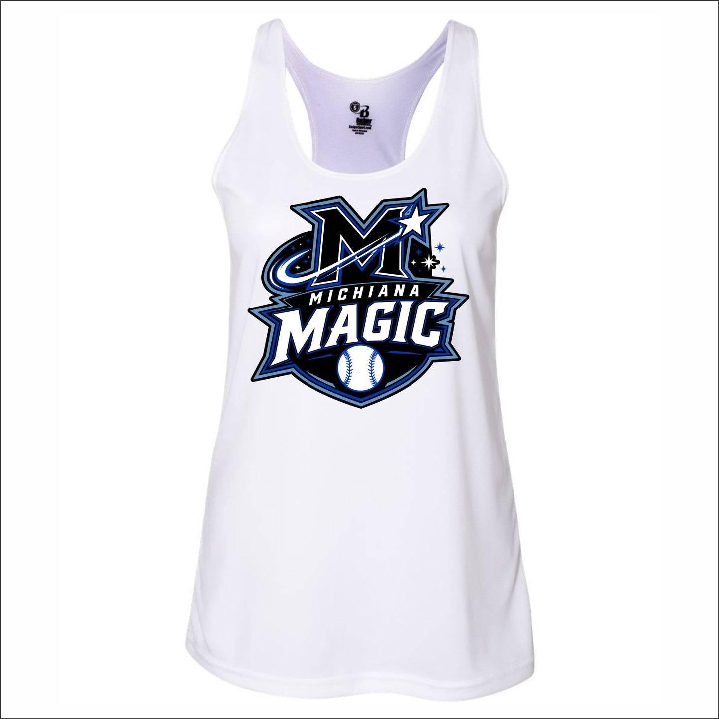 Michiana Magic Ladies Performance Racerback Tank Top