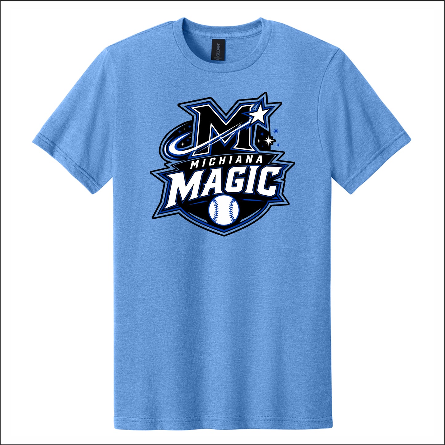 Michiana Magic Gildan Heathered Softstyle Short Sleeve T-shirt