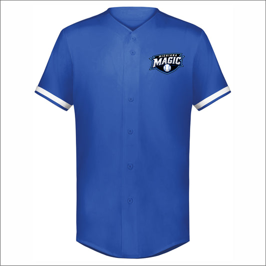 Michiana Magic Cutter Full Button Baseball Jersey