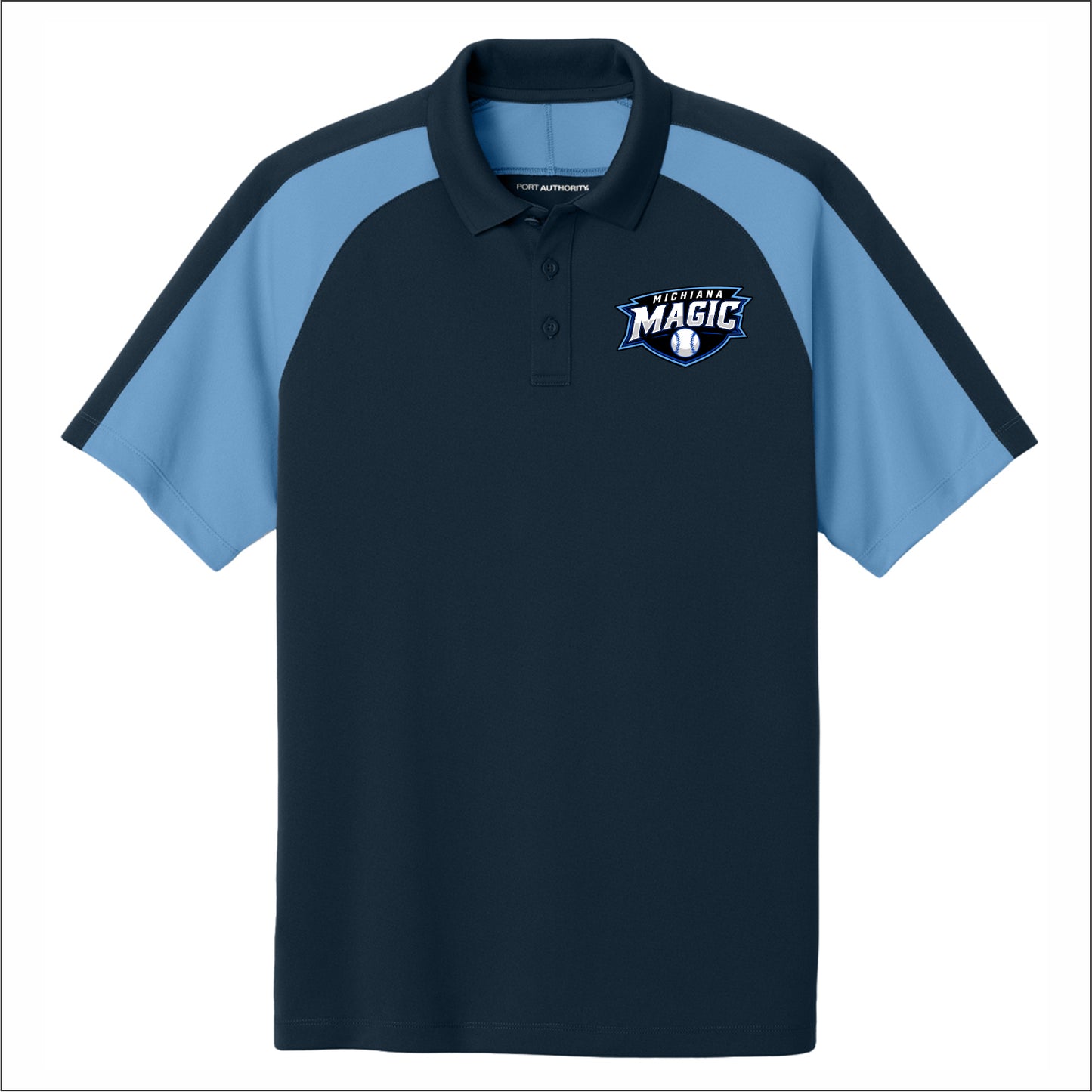 Michiana Magic Wearever Performance Pique Colorblock Polo