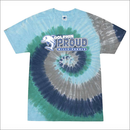 Mills-Parole Elem Multicolor Tie-Dye T-shirt - Des. B