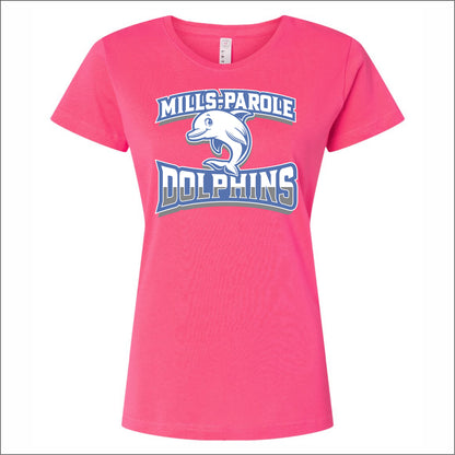 Mills-Parole Elem Ladies Fine Jersey T-shirt - Des. A