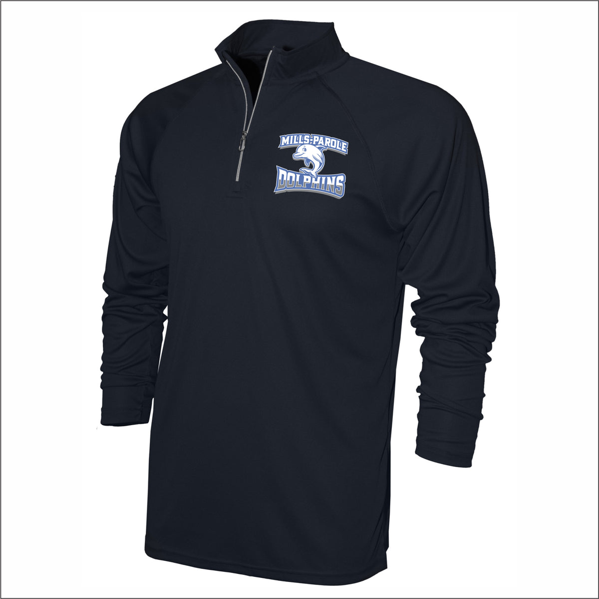 Mills-Parole Elem Performance Long Sleeve 1/4 Zip