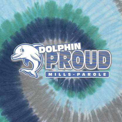 Mills-Parole Elem Multicolor Tie-Dye T-shirt - Des. B