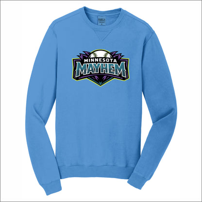 Minnesota Mayhem Beach Wash Garment Dyed Crewneck Sweatshirt