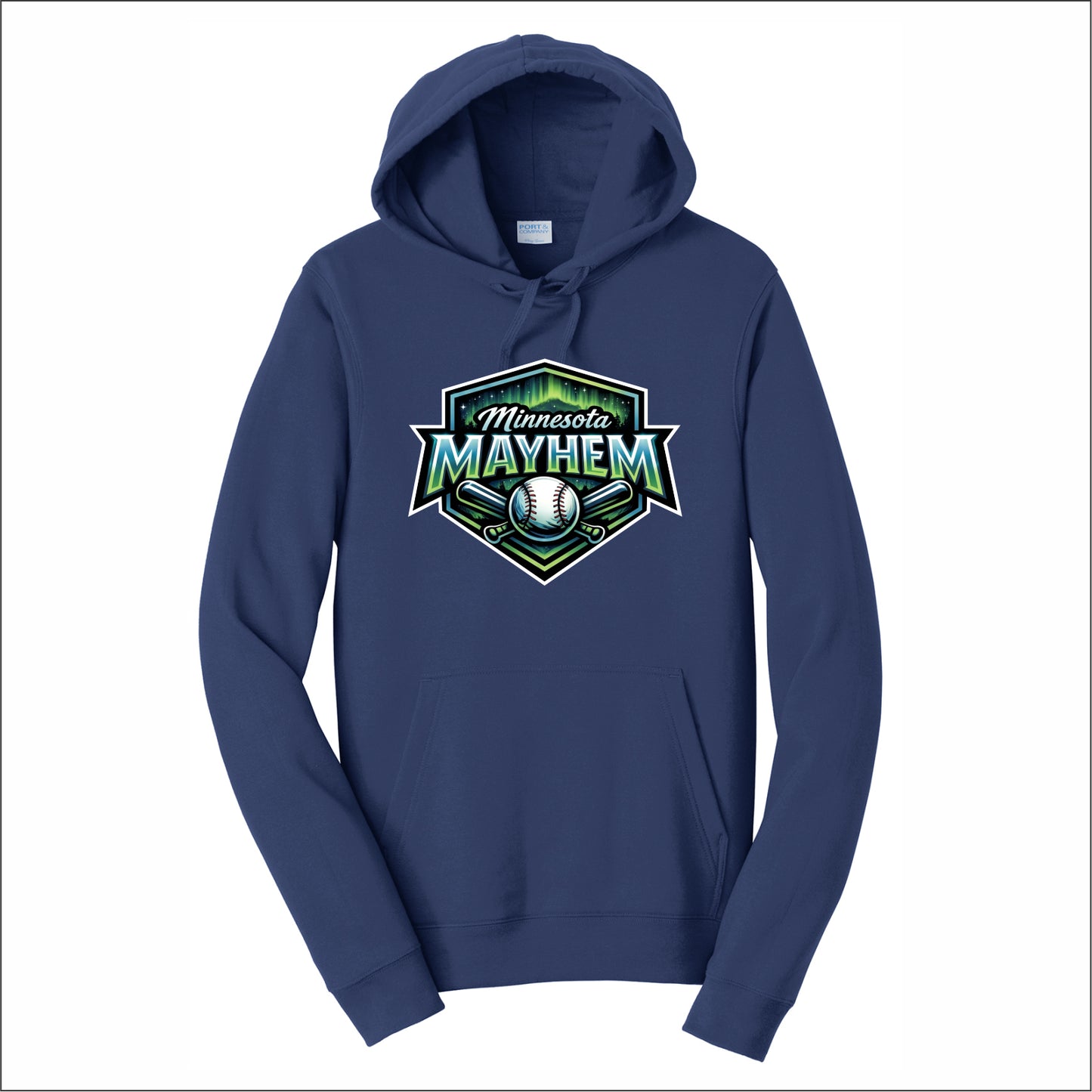Minnesota Mayhem Fan Favorite 80/20 Hooded Sweatshirt - Design C