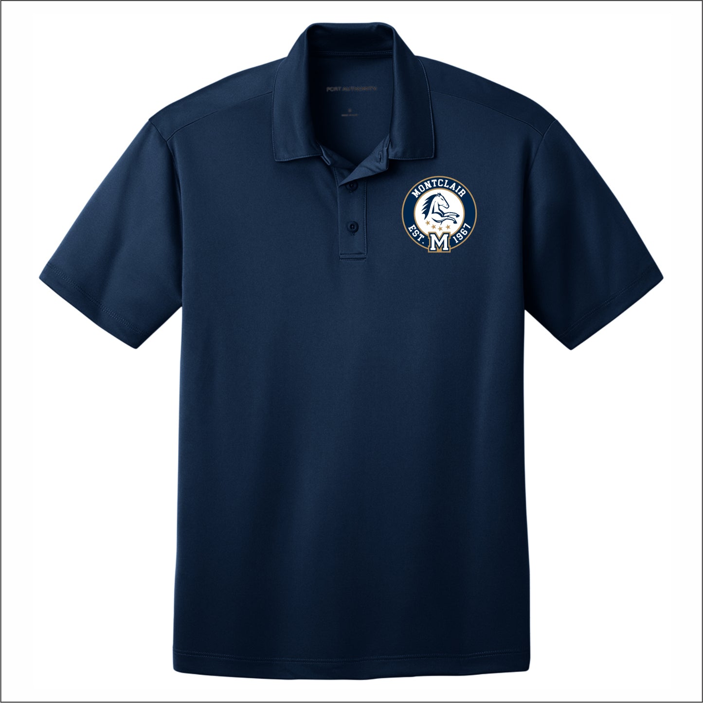 Montclair Elem DCSD Performance Short Sleeve Polo Shirt