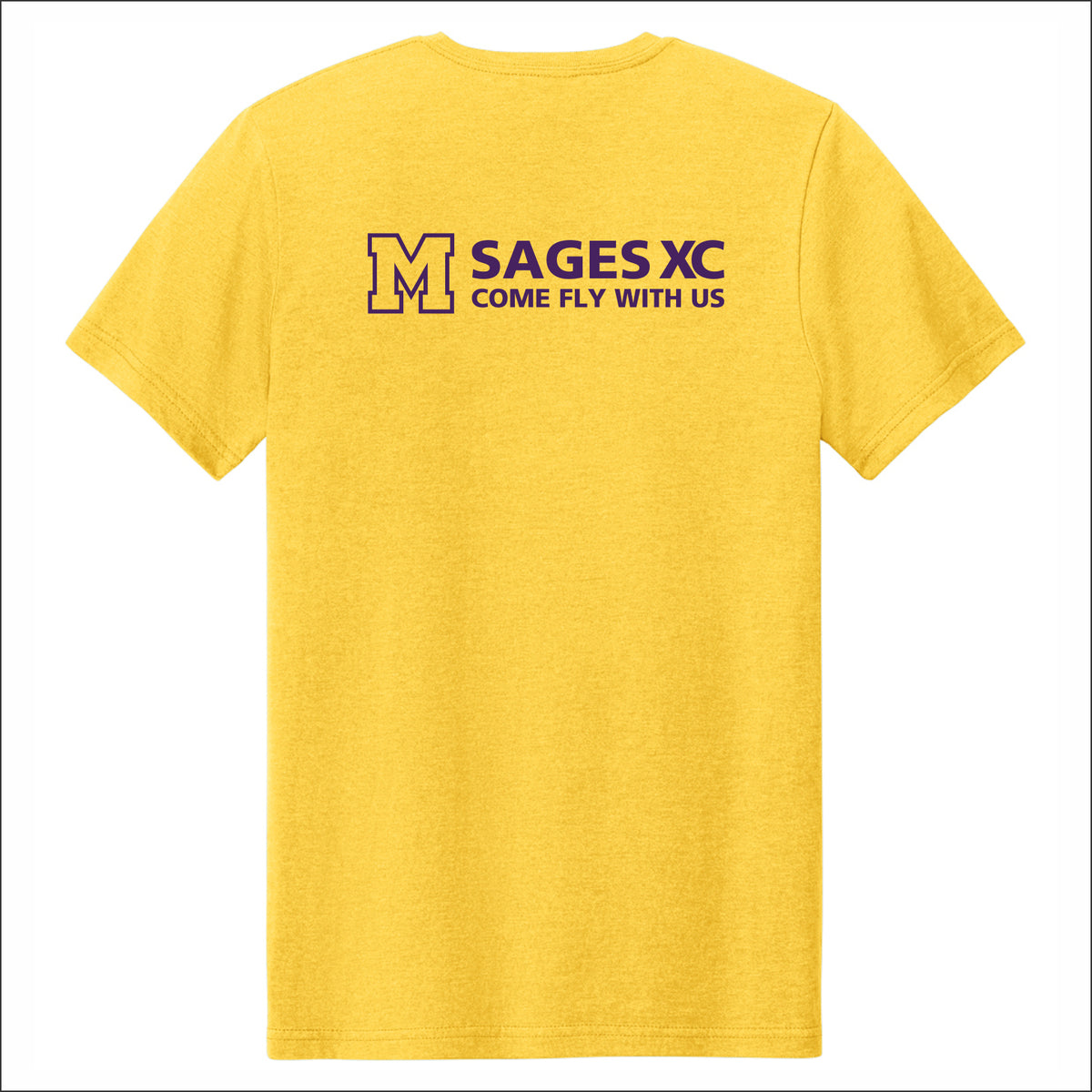 Monticello Cross Country Gildan Heathered Softstyle Short Sleeve T-shirt