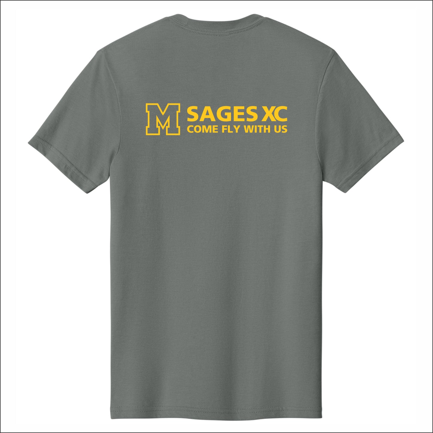 Monticello Cross Country Gildan Heathered Softstyle Short Sleeve T-shirt