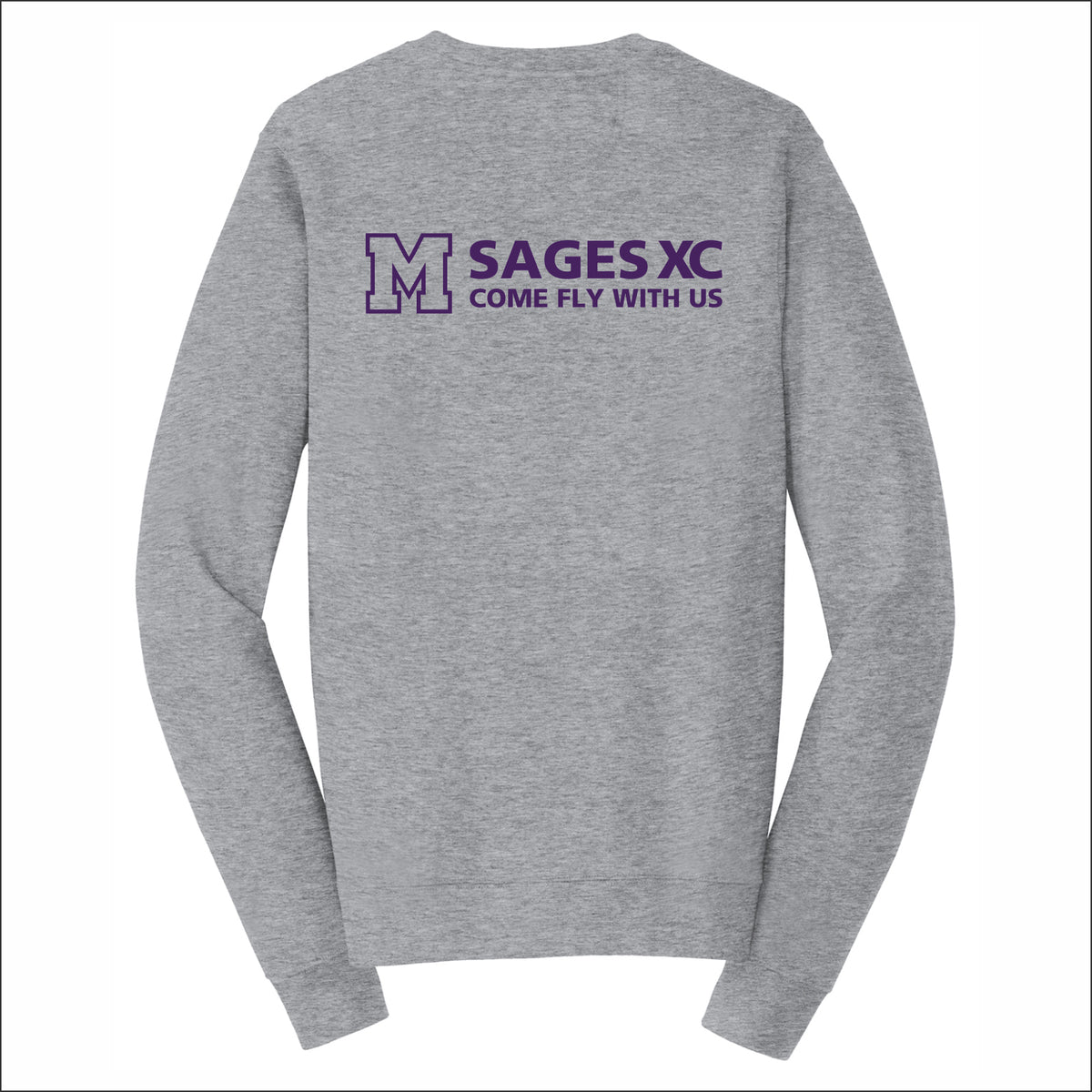 Monticello Cross Country Fan Favorite Crewneck Sweatshirt