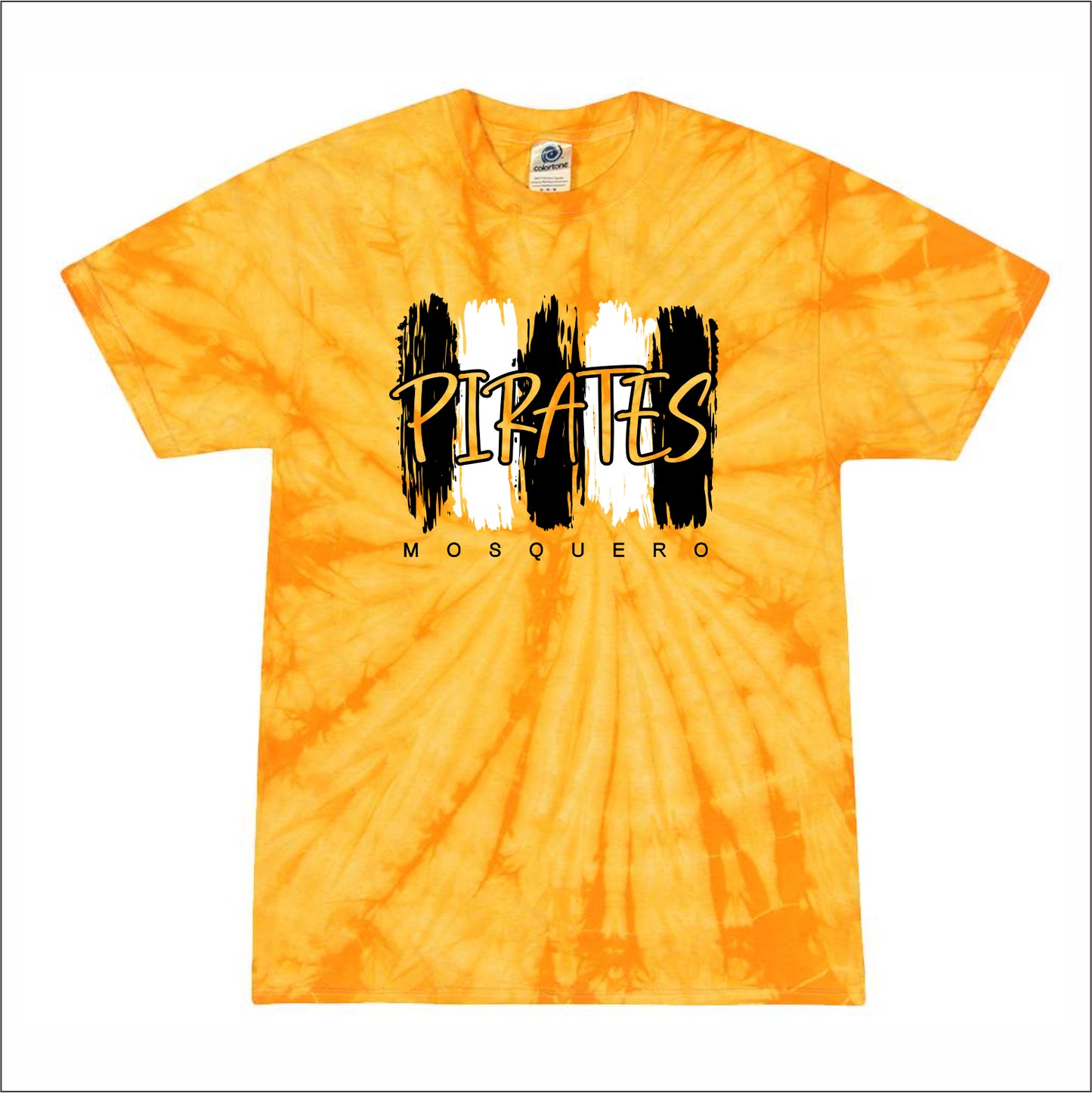 Mosquero Schools Tie-Dye T-shirt - Des. A