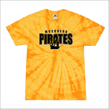 Mosquero Schools Tie-Dye T-shirt - Des. B