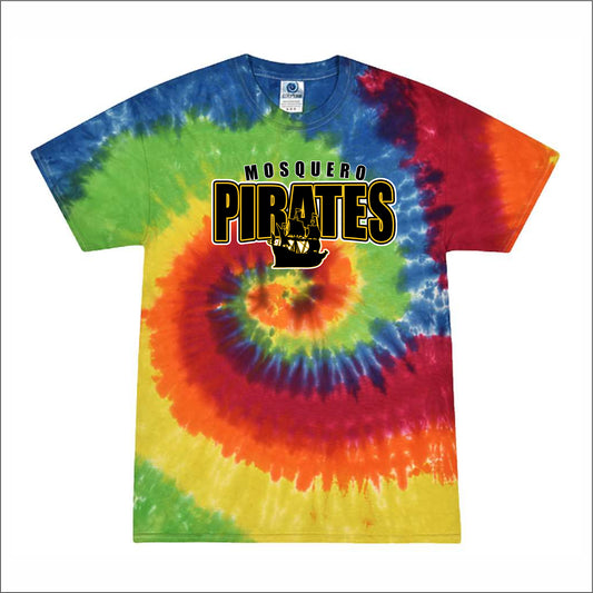 Mosquero Schools Tie-Dye T-shirt - Des. B