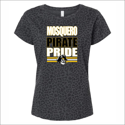 Mosquero Schools Ladies Fine Jersey T-shirt - Des. A