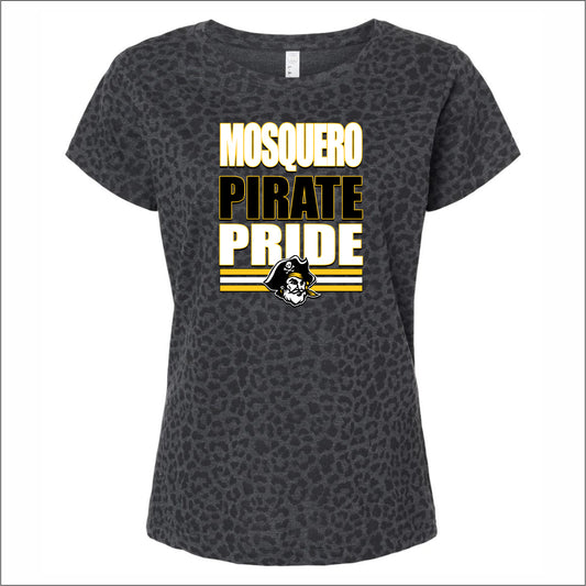 Mosquero Schools Ladies Fine Jersey T-shirt - Des. A