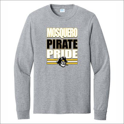 Mosquero Schools Long Sleeve T-shirt - Des. A