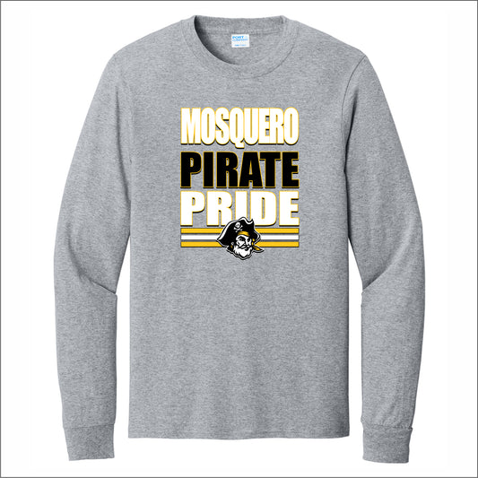 Mosquero Schools Long Sleeve T-shirt - Des. A