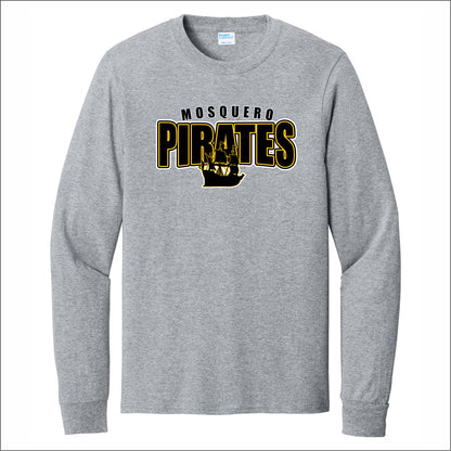 Mosquero Schools Long Sleeve T-shirt - Des. B