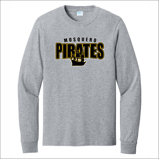 Mosquero Schools Long Sleeve T-shirt - Des. B
