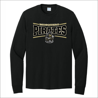 Mosquero Schools Long Sleeve T-shirt - Des. A