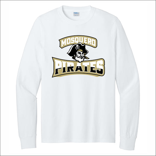 Mosquero Schools Long Sleeve T-shirt - Des. A