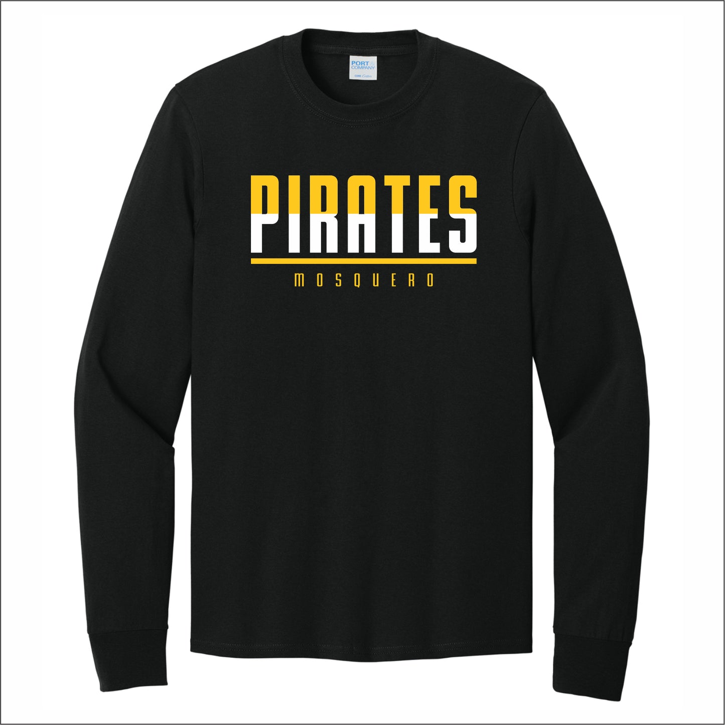 Mosquero Schools Long Sleeve T-shirt - Des. B