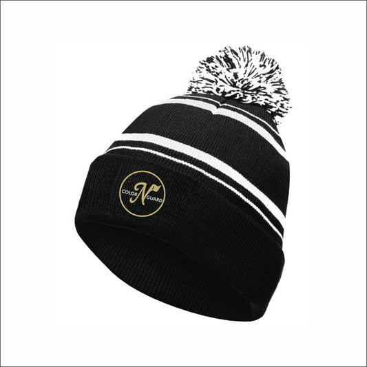 Normal Color Guard Homecoming Knit Pom Beanie